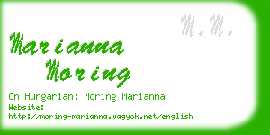 marianna moring business card